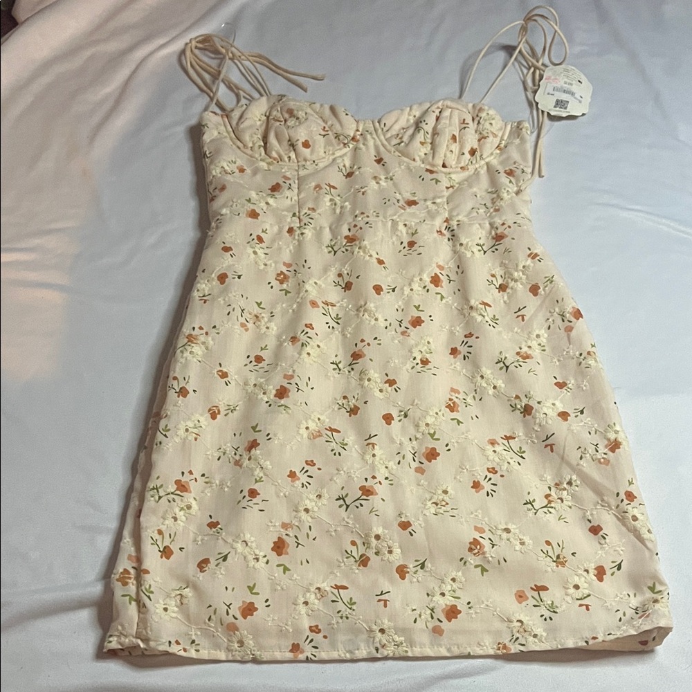 NWT Altar'd State Floral Mini Dress featuring